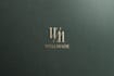 design luxury monogram or initial letter logo