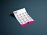 design door hanger, postcard, flyer for painting, roofing, cleaning business
