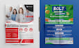design music posters party flyers leaflets ready to print