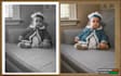 colorize black and white photos fixing colorless