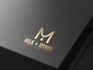 design a minimal and luxury business logo with copyrights