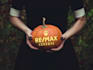 put your logo on a pumpkin for halloween