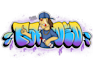 make graffiti character or graffiti illustration