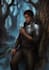 paint a character illustration in a fantasy world
