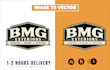 redraw, vectorize, convert logo or graphic to vector