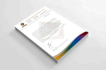 design a professional letterhead with an editable word template within 2 hours
