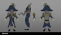 create illustration, concept art, and character art