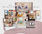 draw a floor plan in art sketch style