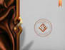 design an arabic square kufic logo for your brand