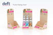 do creative counter display unit in acrylic, wooden, plastic