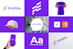 do business logo design, brand identity with full branding kit