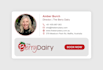 create HTML email signature, animated HTML email signature