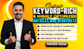 optimize your fiverr gig SEO, title, description and gig image