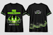 create a typography t shirt design