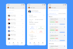 design modern mobile app and website UI UX in figma