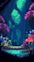 create pixel art backgrounds and scenes for you