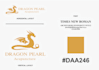 do business vector logo design and branding with brand kit