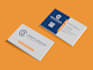 create a professional custom business card design