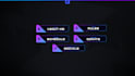 design a animated twitch overlay stream package and more