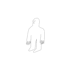 create a minimal black and white line art illustration