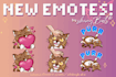 draw you custom twitch, discord, or youtube emotes