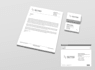 make a modern, clean, and professional business card design