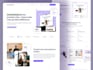 design figma landing page, saas website UI UX design