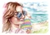 paint your photo into amazing watercolor portrait