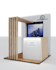 design a professional 3d exhibition stand or trade show booth