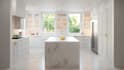 create 3d kitchen cabinet rendering for product catalogs