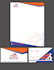design a creative fillable letterhead  template