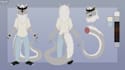 make a cute furry reference sheet for you