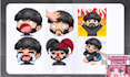 draw emotes, twitch emotes, animated emotes, chibi emotes, vtuber for stream