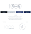 design a professional logo and branding board