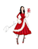 draw a beautiful fashion illustration