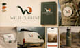 do trendy unique flat business logo design