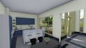 design architecture house plan with autocad