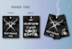 design clothing hangtag, hang tag and labels within 6 hours