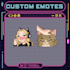 create awesome emotes and badges for you
