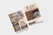 design door hanger, postcard, flyer for painting, roofing, cleaning business