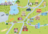 draw a vector maps, festival maps in illustrator