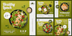 design instagram, facebook posts and ad creatives