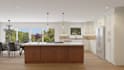 create 3d model and render one interior design per room