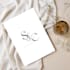 design modern monogram logo for couple wedding