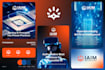 design a simple modern app logo and app icon