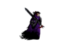 create a horror pixel art theme