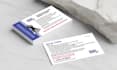 prepare ai generated business card design for printing