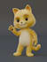 create a  premium quality 3d cartoon character
