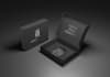 design modern and luxury packaging box and product label