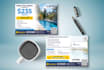 design postcard, eddm mailer, rack card, door hanger, or dl flyer in 24 hours